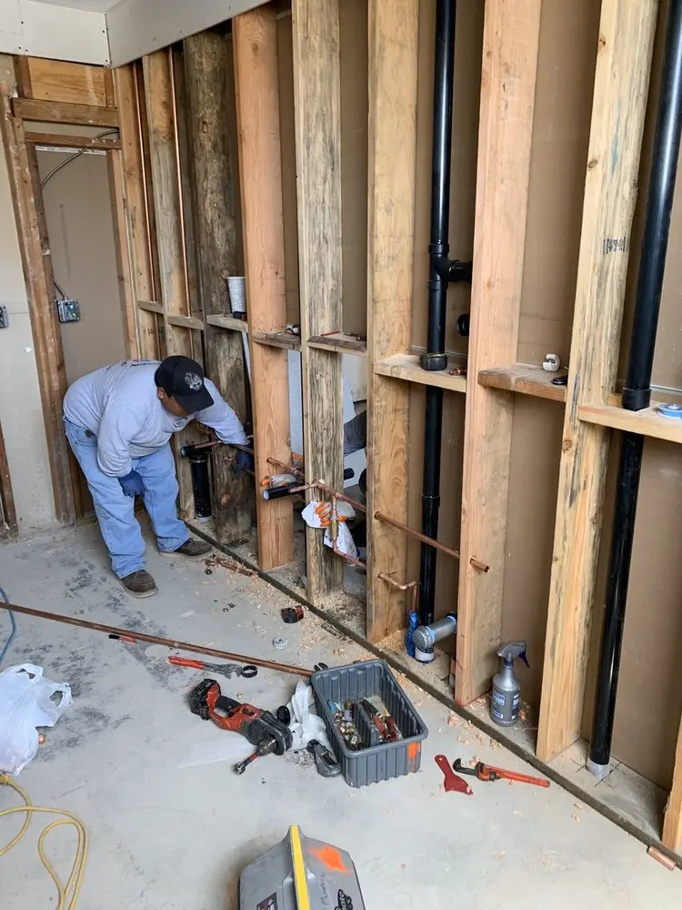 Commercial rough-in plumbing for Gas Line Repair in Monessen